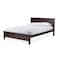 Baxton Studio Spuma Cappuccino Wood Contemporary Full-Size Bed 113-6104 - alternate 1